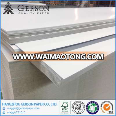 Coated Carton Duplex Paper Board 300 GSM With Grey Back