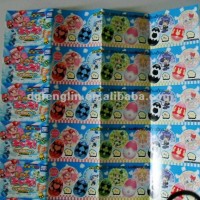 folding printed paper discount coupon