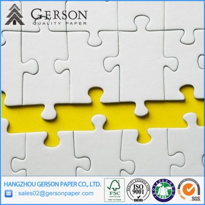 Gray Board Manufacturer for Laminated Grey Chipboard for Jigsaw Puzzle for Kids